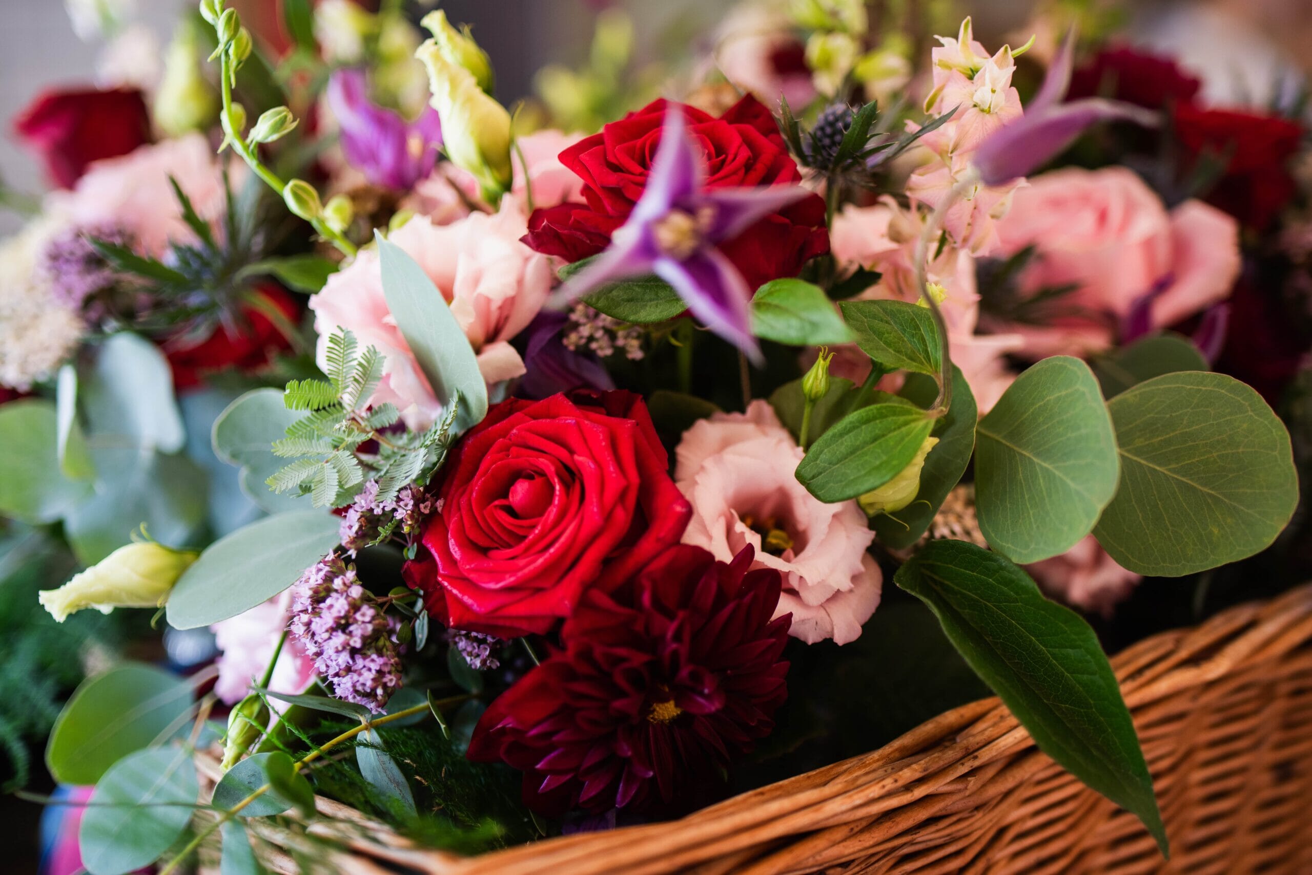 Wedding flowers roses