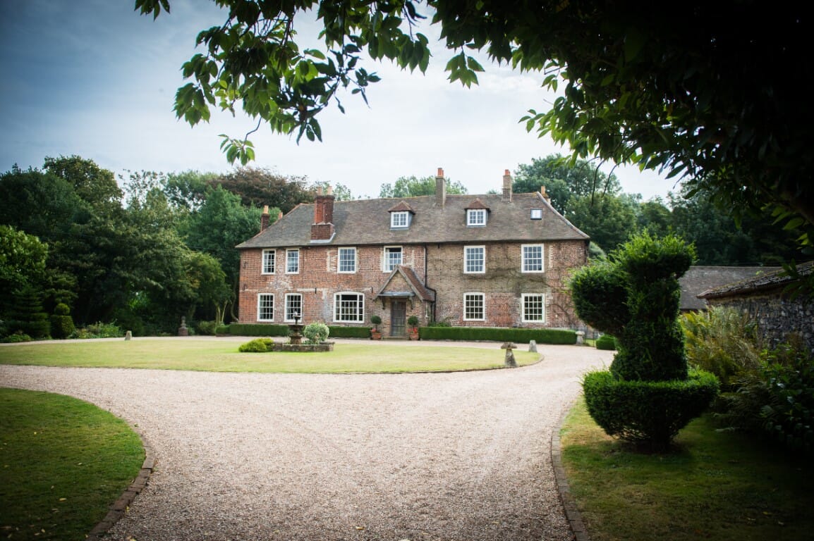 The 1000 year old Solton Manor near Dover, Kent