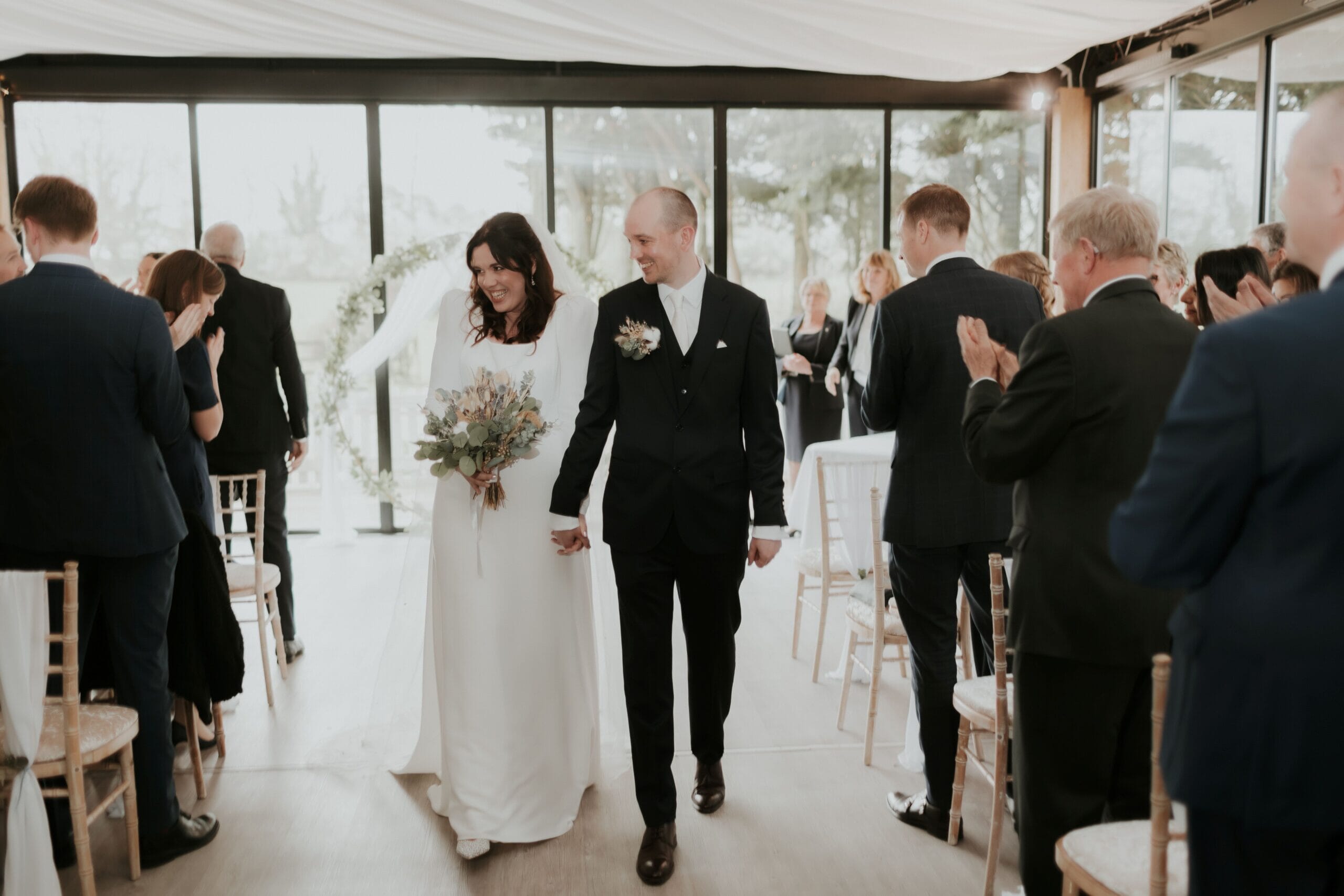 Indoor intimate ceremony