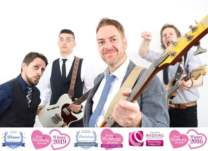 The Rock Pins a band we love having at Solton Manor Kent