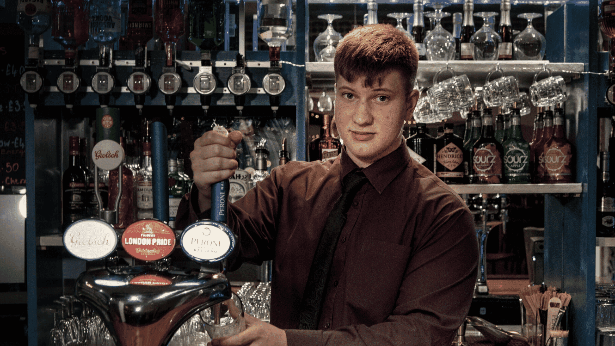 Will the bar manager at Solton Manor, wedding and events venue Kent, England, United Kingdom