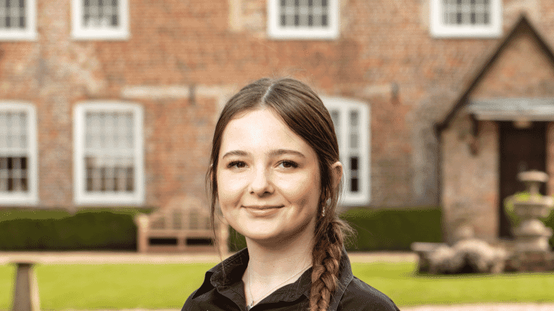 Izzy Apprentice at Solton Manor, Dover, Kent, England