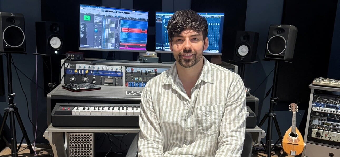 Rob of the Wedding Songsmith who creates bespoke songs for your wedding