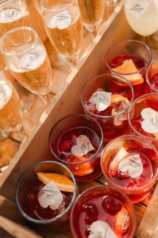 Shreya and John, a real couple's drink reception in the grounds of Solton Manor, near Dover, Kent, England