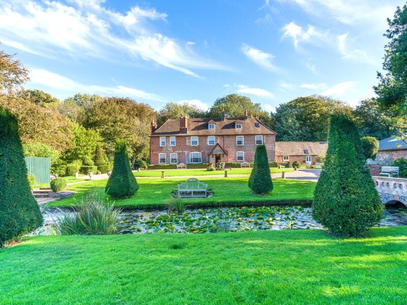 Solton Manor, a wedding and events venue on a sunny day in October 2026